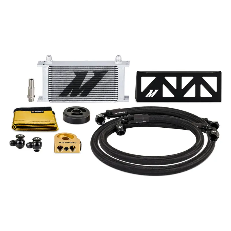 Mishimoto 22+ Subaru Brz/Toyota Gr86 Oil Cooler Kit Thermostatic - Silver 1