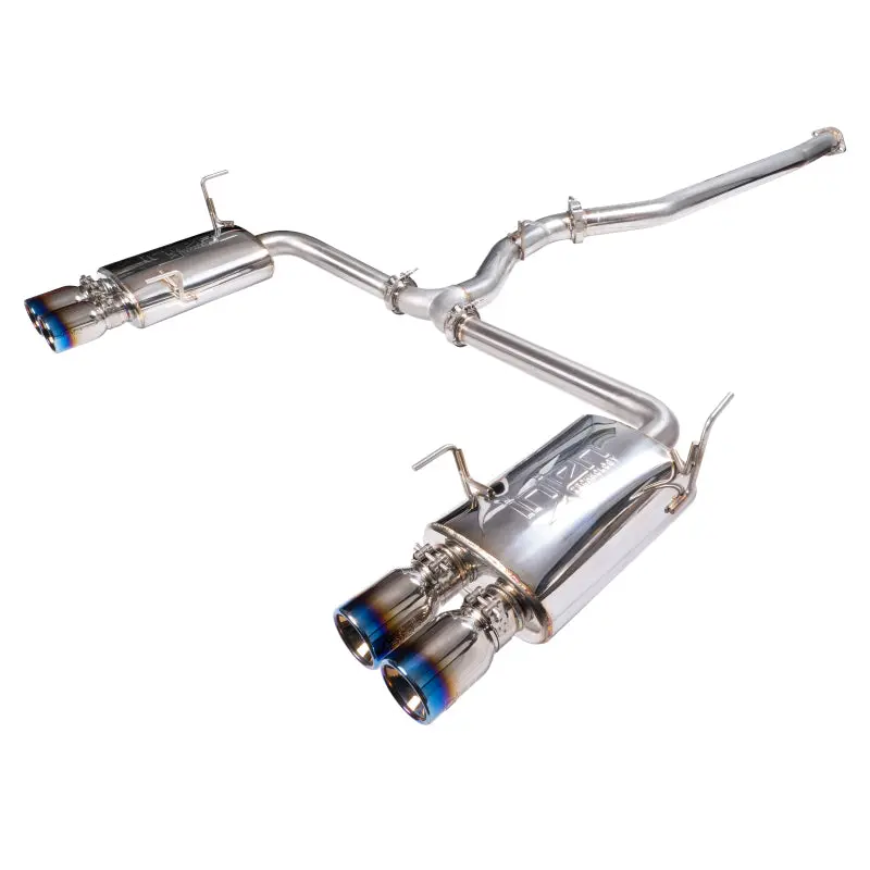 Injen 15-20 Subaru Sti Cat Back Exhaust W/ Quad Titanium Tips 1