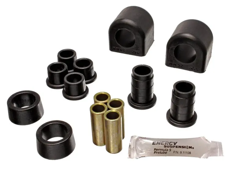 Energy Suspension Front Sway Bar Bushing Kit – 30Mm Diameter, Black Polyurethane (Corvette Application) 1
