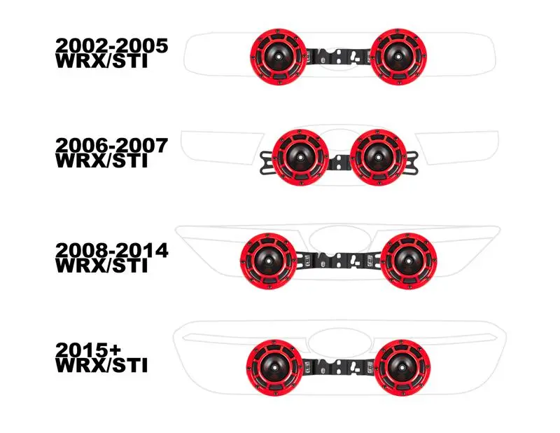 Grimmspeed 02+ Wrx/Sti Brotie Hella Horn Mounting Bracket 1