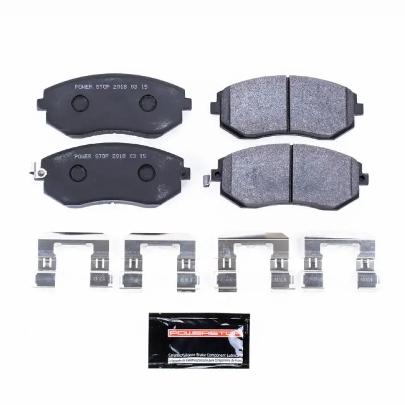 Power Stop 05-06 Saab 9-2X Front Track Day Spec Brake Pads 1