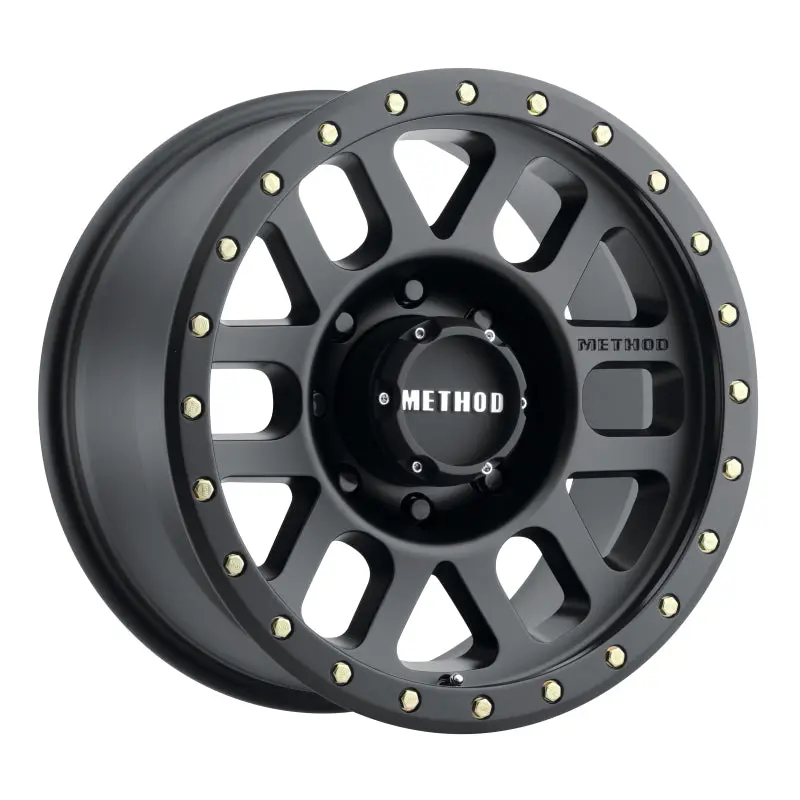 Method Mr309 Grid Matte Black Wheel – 18×9, +18Mm Offset, 8×170 Bolt Pattern, 130.81Mm Cb 1