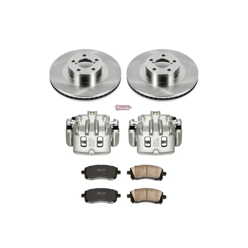Power Stop 02-03 Subaru Impreza Front Autospecialty Brake Kit W/Calipers 1