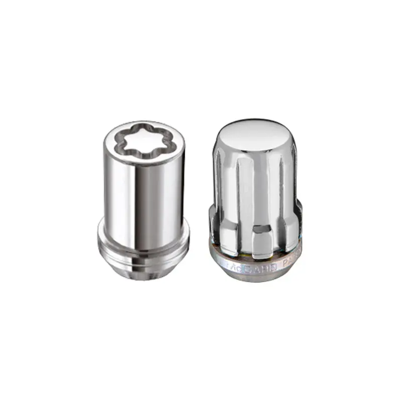 Mcgard Splinedrive Tuner 5 Lug Install Kit W/Locks & Tool (Cone) M12x1.25 / 13/16 Hex - Chrome (Cs) 1