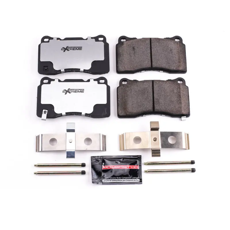 Power Stop 15-16 Buick Regal Front Or Rear Z26 Extreme Street Brake Pads W/Hardware 1