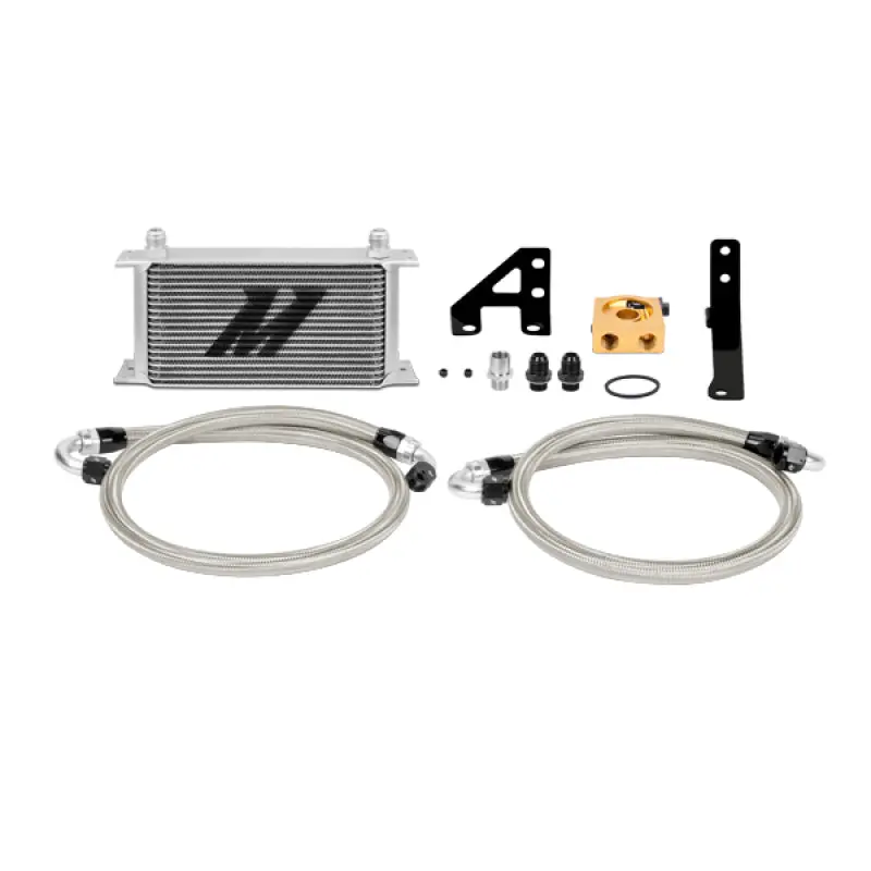 Mishimoto 15 Subaru Sti Thermostatic Oil Cooler Kit - Silver 1