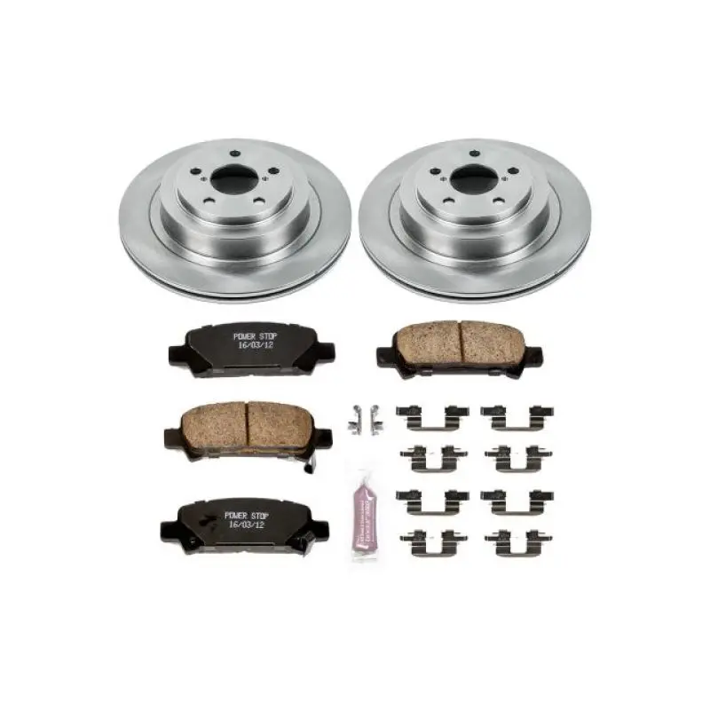 Power Stop 05-09 Subaru Legacy Rear Autospecialty Brake Kit 1