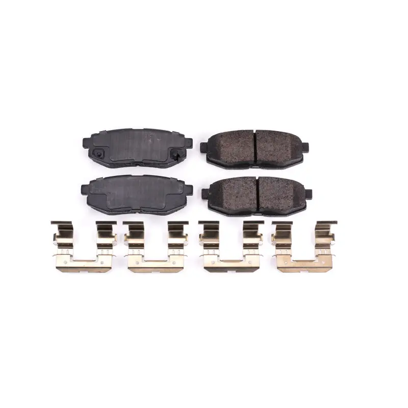 Power Stop 13-16 Scion Fr-S Rear Z17 Evolution Ceramic Brake Pads W/Hardware 1