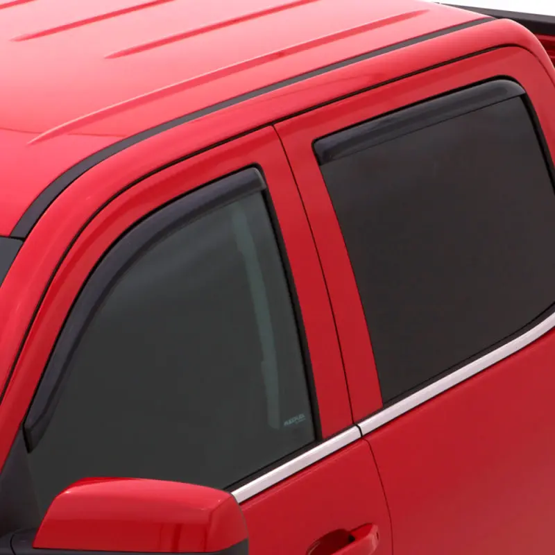 Avs 10-14 Subaru Outback Ventvisor In-Channel Front & Rear Window Deflectors 4Pc - Smoke 1