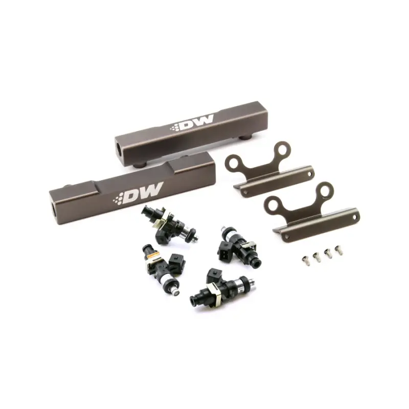 Deatschwerks 02+ Subaru Wrx / 07+ Sti/Lgt Top Feed Fuel Rail Upgrade Kit W/ 2200Cc Injectors 1