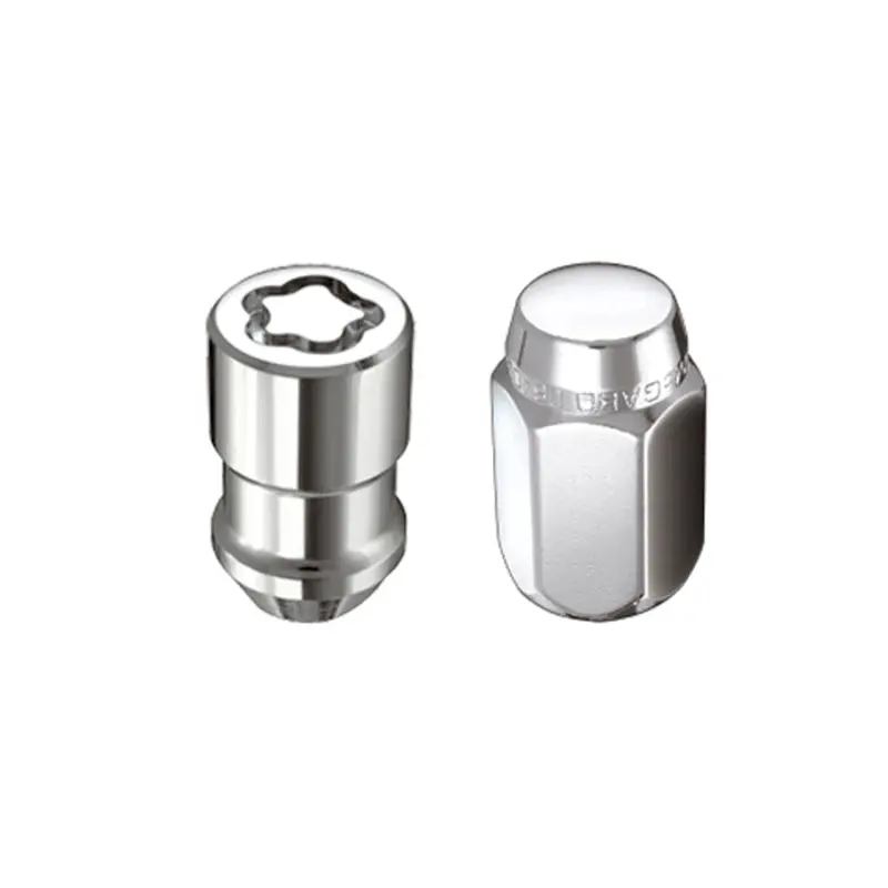 Mcgard 6 Lug Hex Install Kit W/Locks (Cone Seat Nut) M12x1.5 / 13/16 Hex / 1.5In. Length - Chrome 1