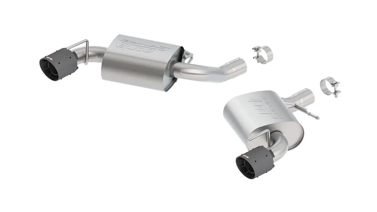 Borla S-Type Axle-Back Exhaust System For 2016–2021 Chevrolet Camaro Ss 6.2L V8 1