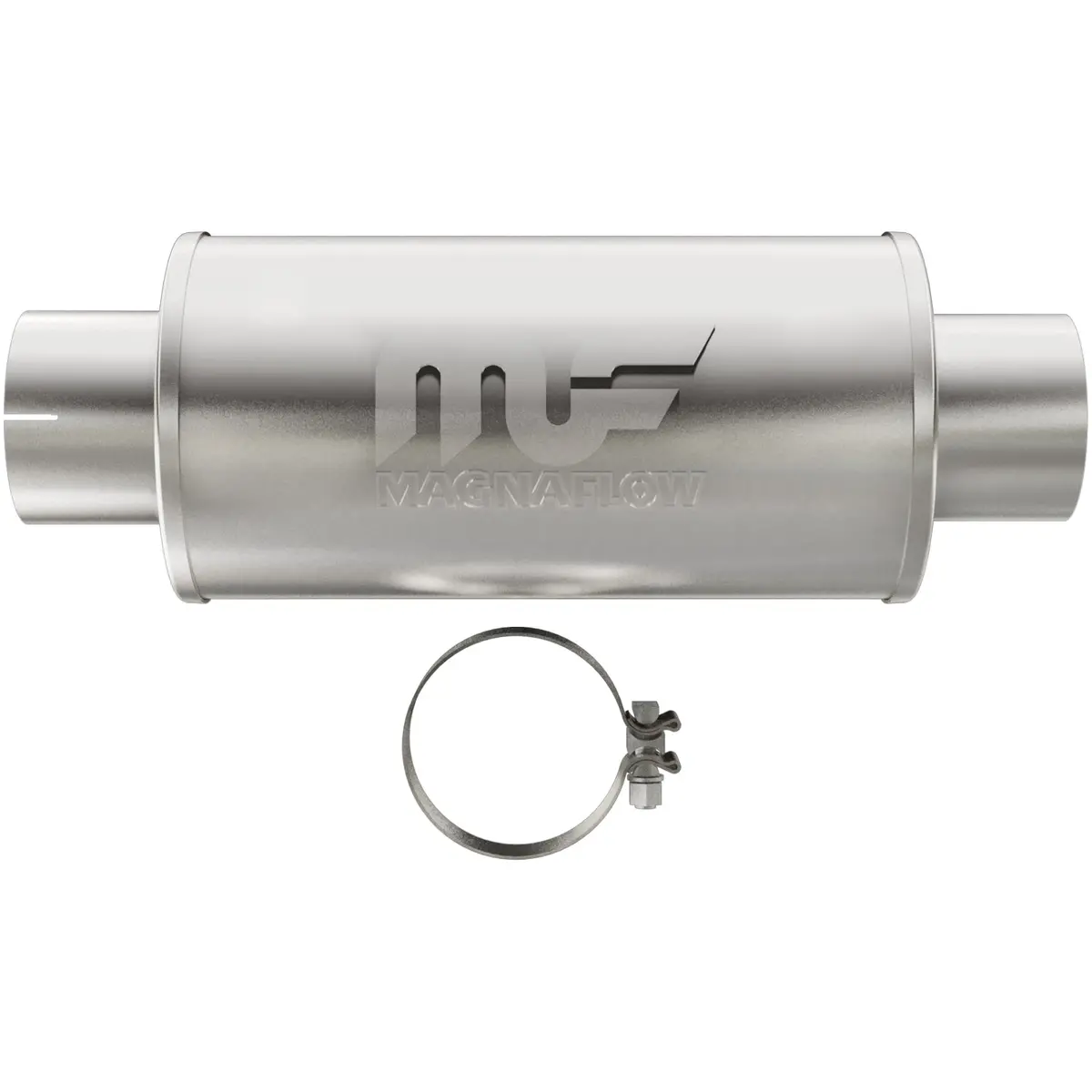 Magnaflow 7 X 7In. Round Straight-Through Performance Exhaust Muffler 12775 1
