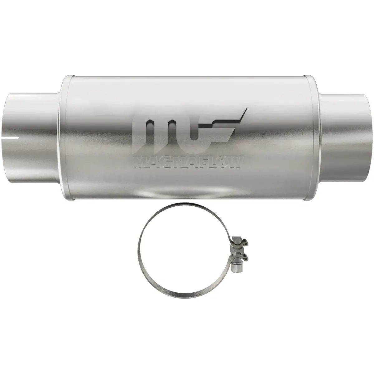 Magnaflow 7 X 7In. Round Straight-Through Performance Exhaust Muffler 12776 1