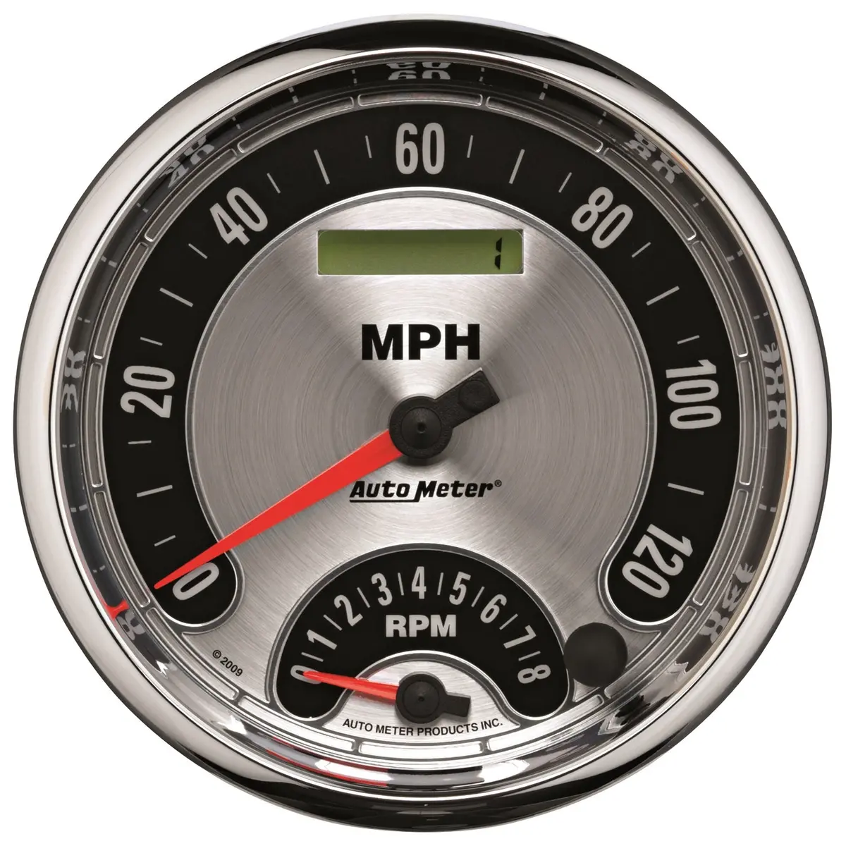 5 In. Tachometer/Speedometer Combo 8K Rpm/120 Mph American Muscle 1