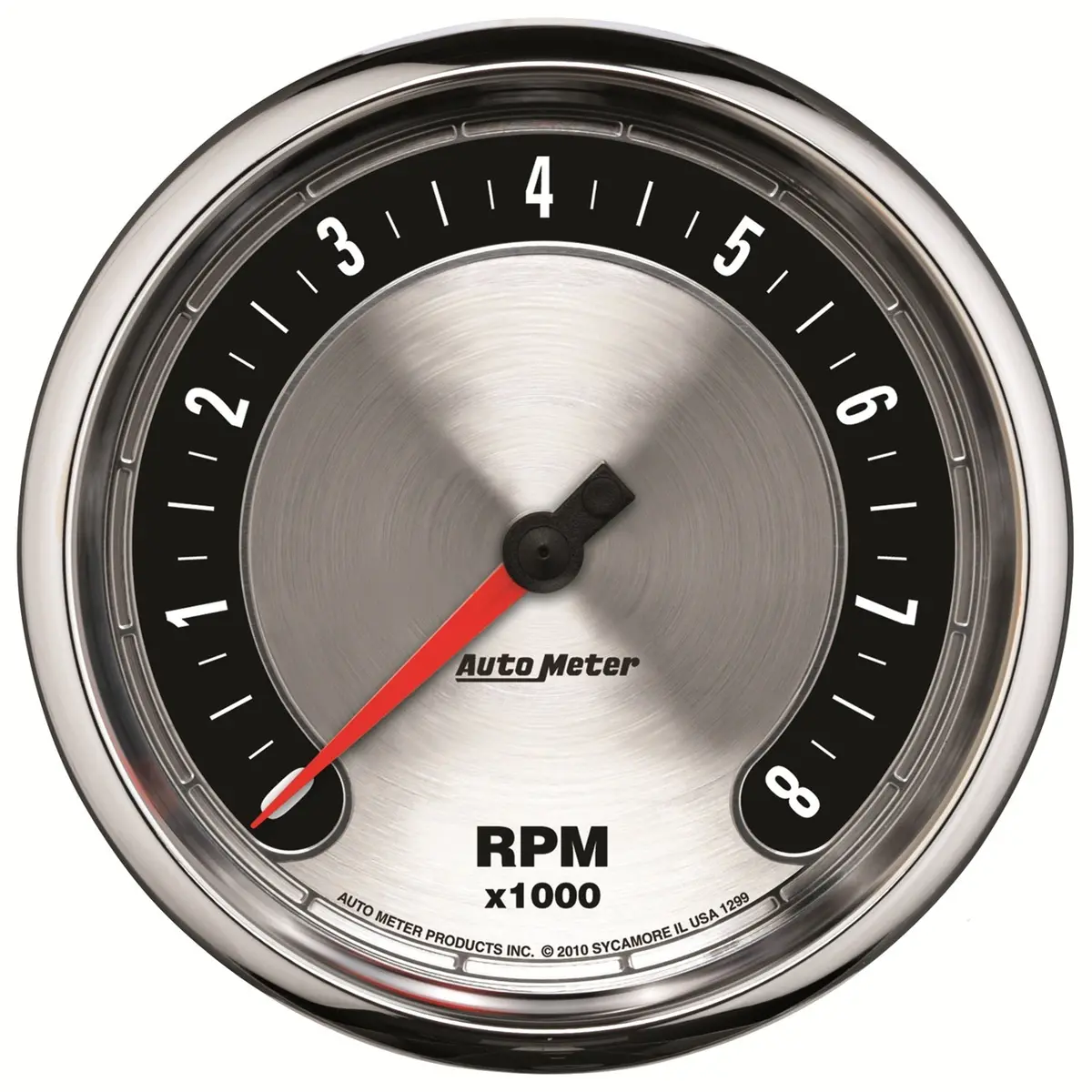 5 In. In-Dash Tachometer 0-8000 Rpm American Muscle 1