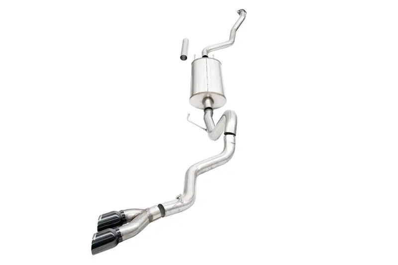 Corsa 24-25 Toyota Tacoma (2.4L Turbo) Sport Cat-Back - 4In Black Tip 1