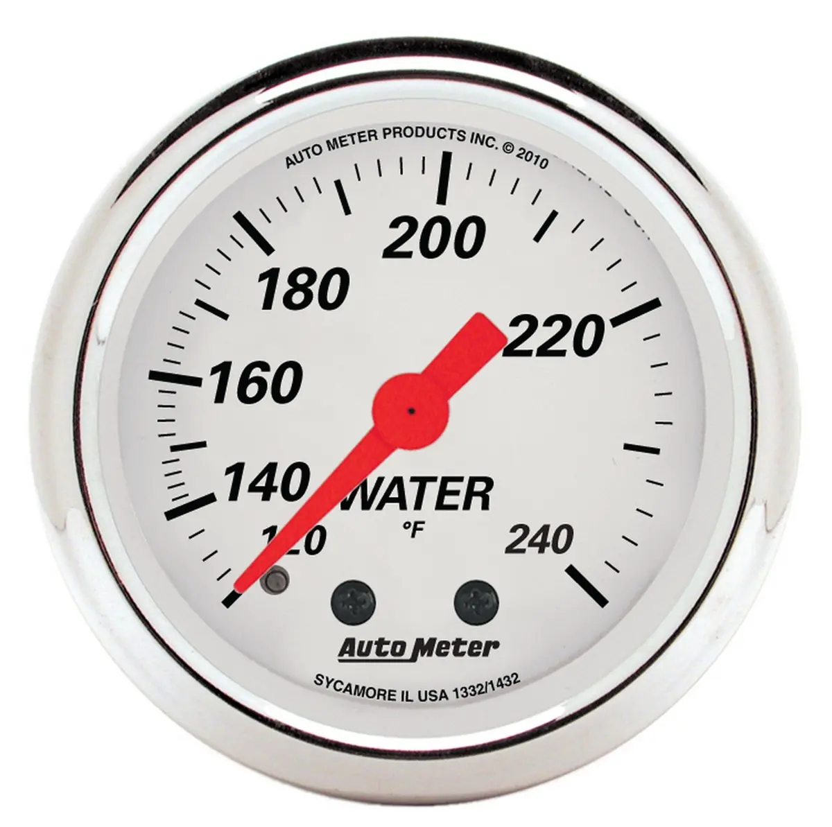 2-1/16 In. Water Temperature 120-240 Fahrenheit Arctic White 1