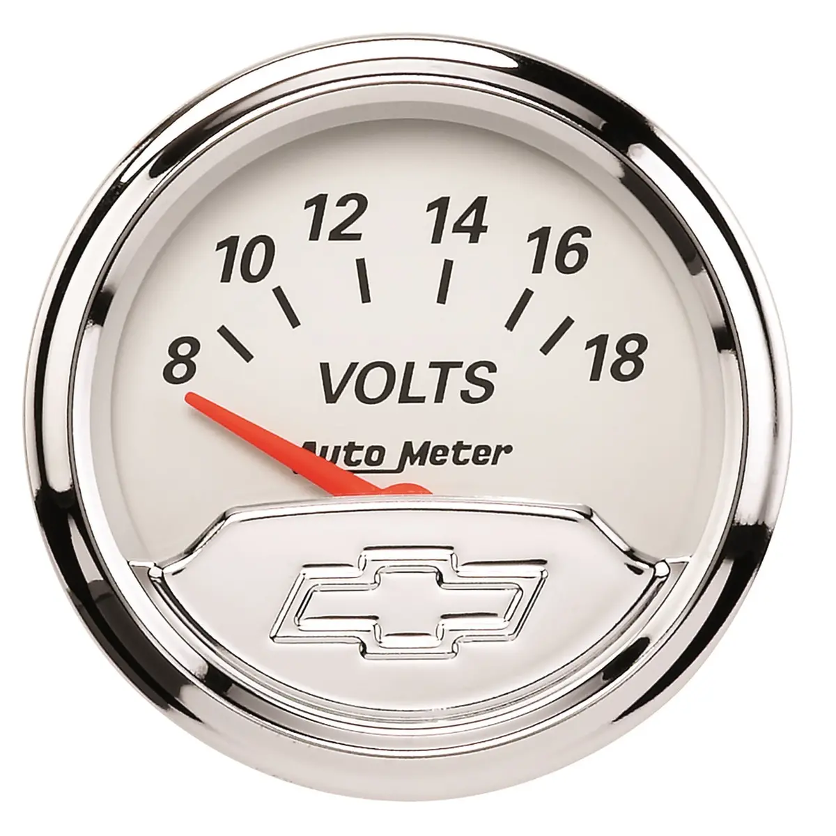 2-1/16 In. Voltmeter 8-18V Chevy Vintage 1