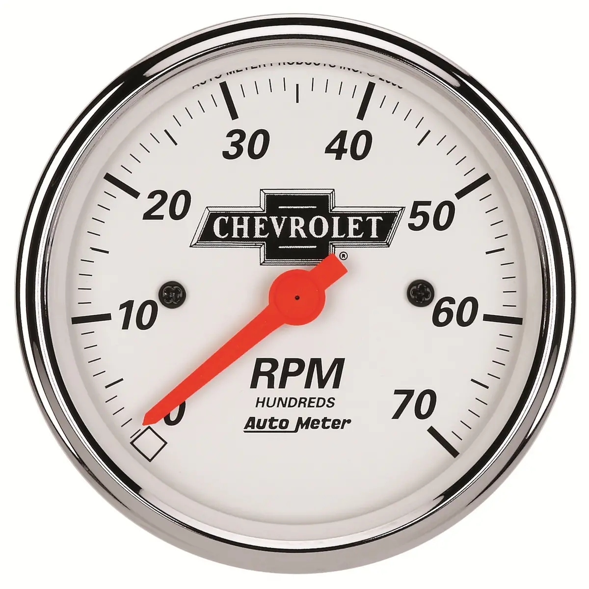 3-1/8 In. In-Dash Tachometer 0-7000 Rpm Chevy Vintage 1