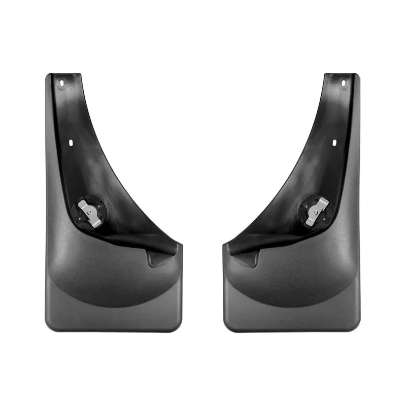 Weathertech 18-23 Subaru Crosstrek No Drill Mudflaps Rear Pair - Black 1