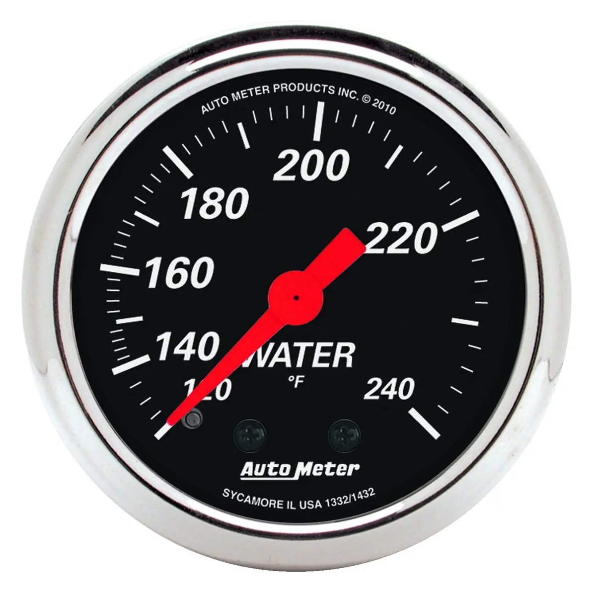 2-1/16 In. Water Temperature 120-240 Fahrenheit Designer Black 1