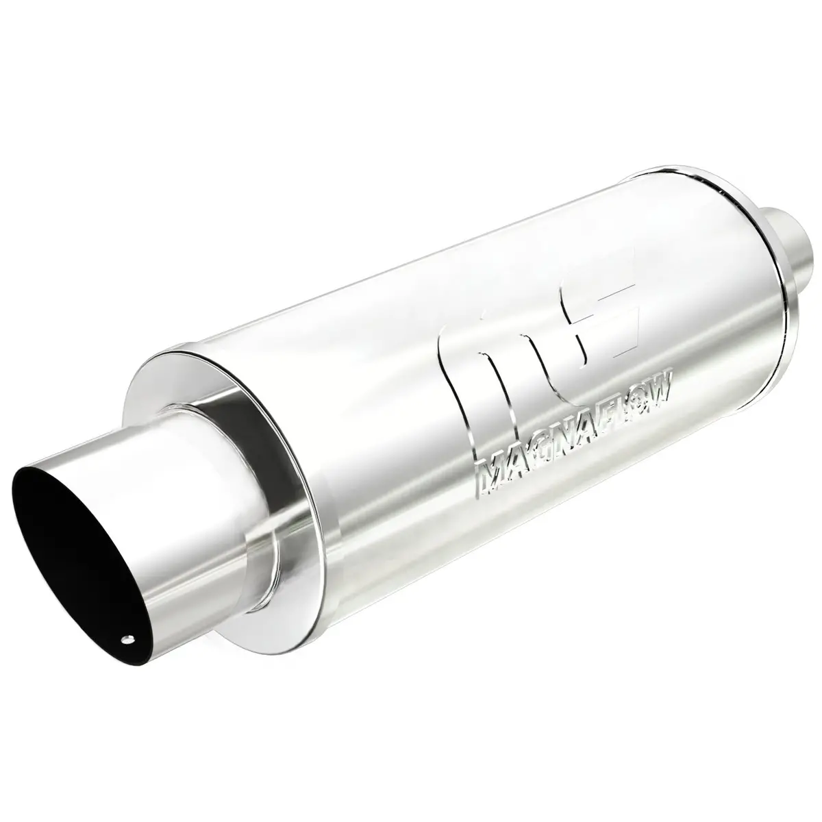 Magnaflow Street 6In. Round Straight-Through Performance Exhaust Muffler 14821 1