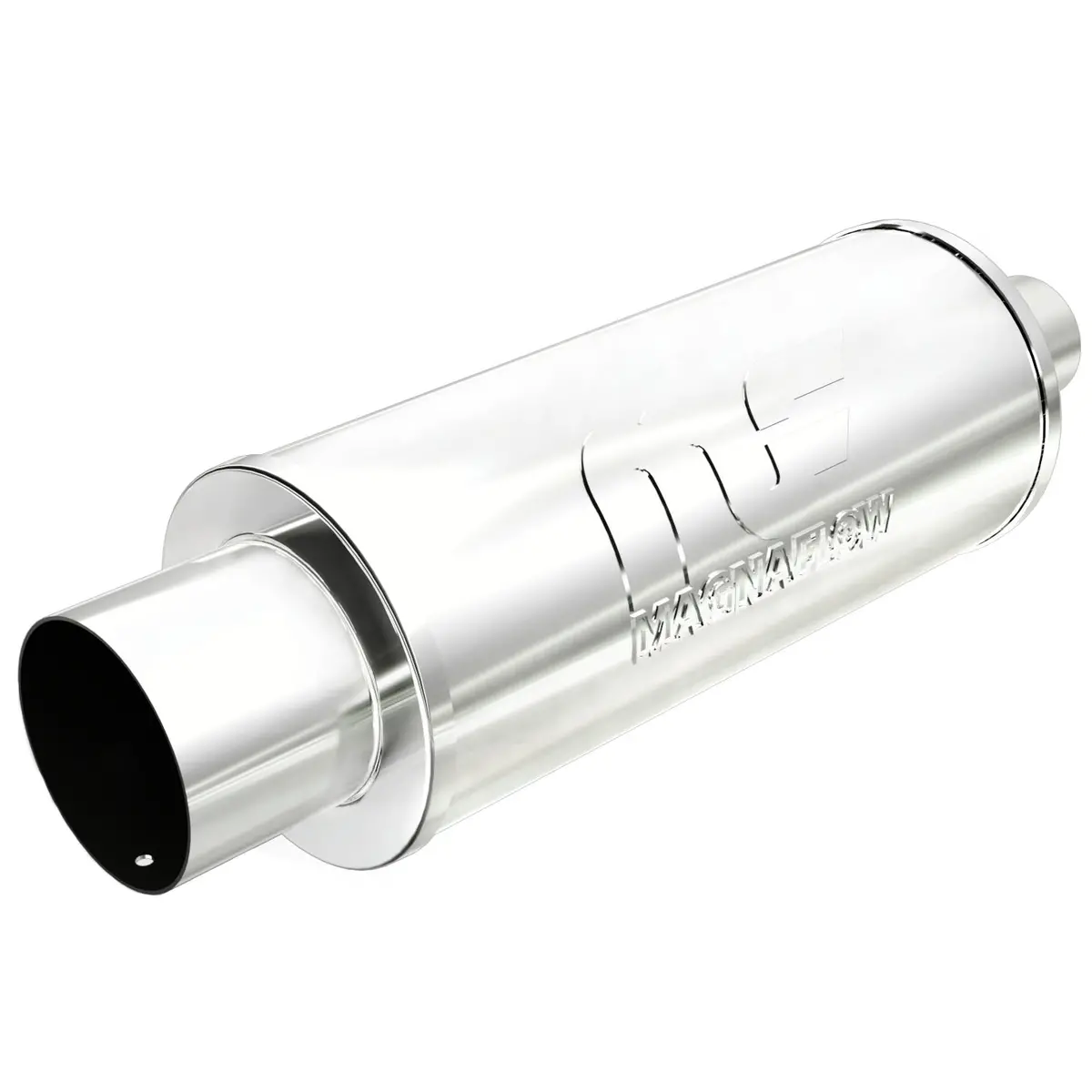 Magnaflow Street 6In. Round Straight-Through Performance Exhaust Muffler 14822 1