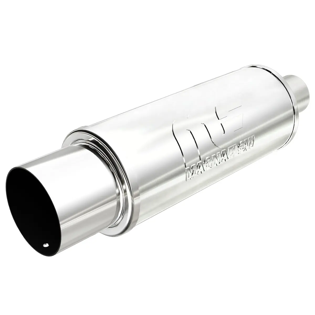 Magnaflow Street 5In. Round Straight-Through Performance Exhaust Muffler 14857 1