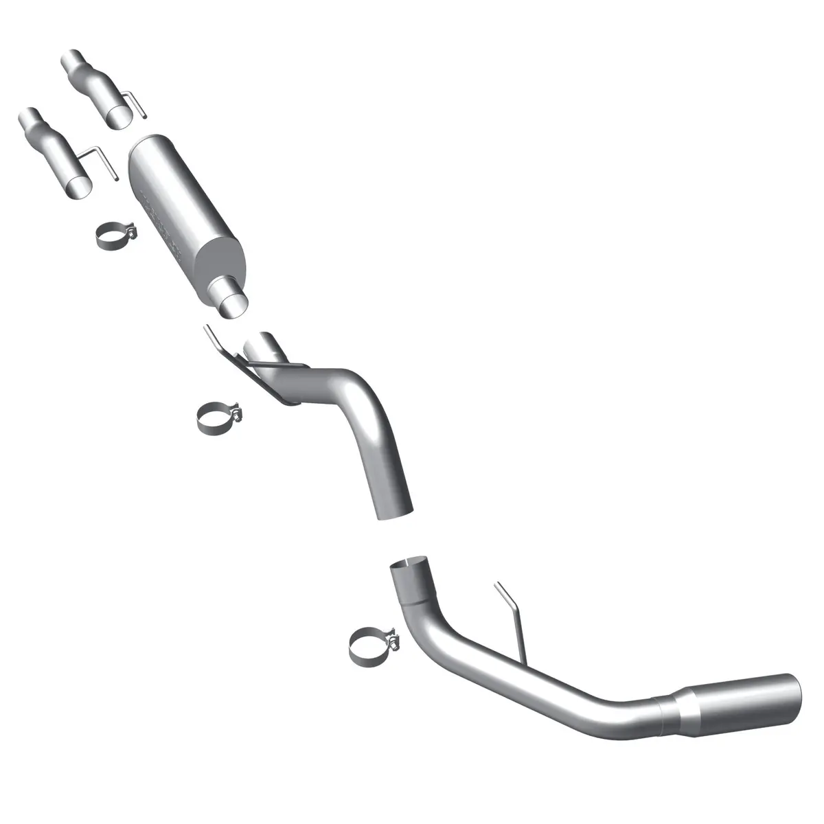 Magnaflow 2011-2014 Ford F-150 Street Series Cat-Back Performance Exhaust System 1