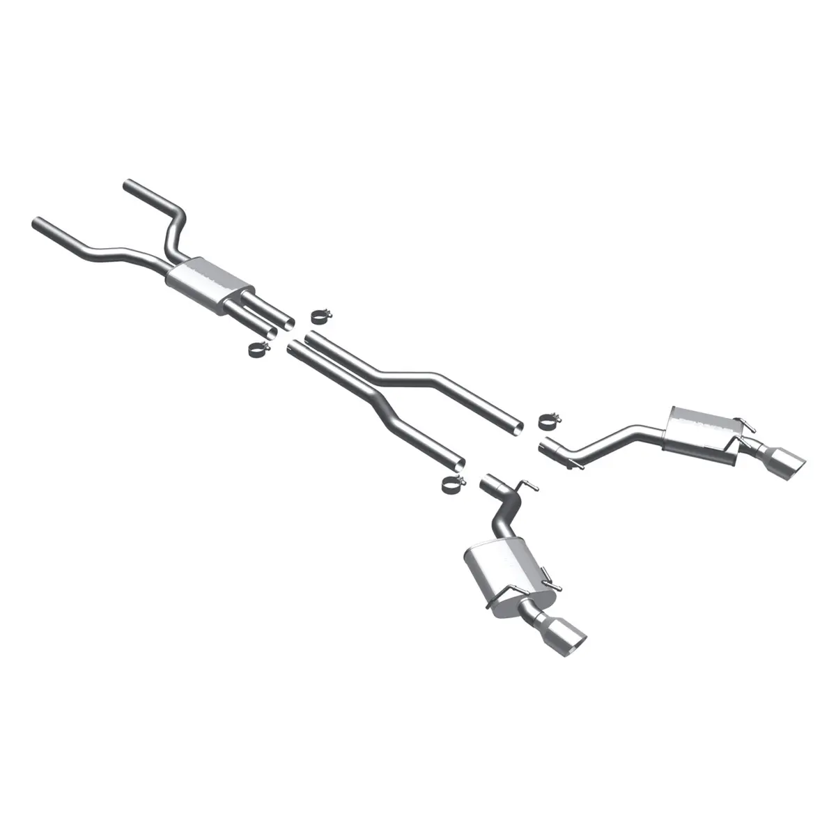 Magnaflow 2010-2013 Chevrolet Camaro Street Series Cat-Back Performance Exhaust System 1