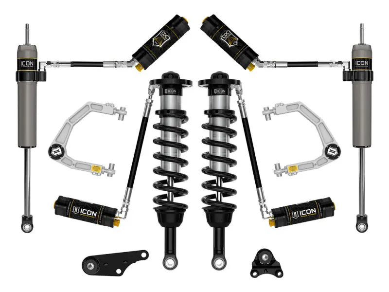 Icon 2024+ Toyota Tacoma 1.25In-3In Stage 5 Suspension System - Billet 1