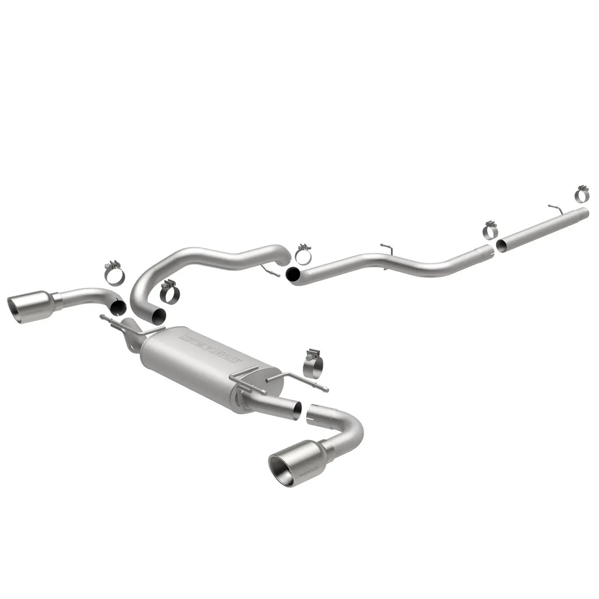 Magnaflow 2010-2013 Mazda 3 Street Series Cat-Back Performance Exhaust System 1