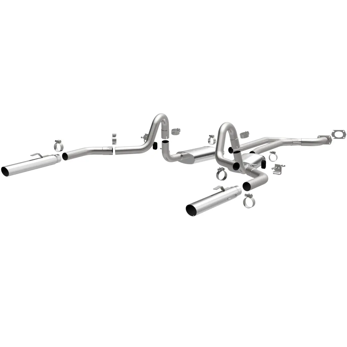Magnaflow 1983-1988 Chevrolet Monte Carlo Street Series Cat-Back Performance Exhaust System 1
