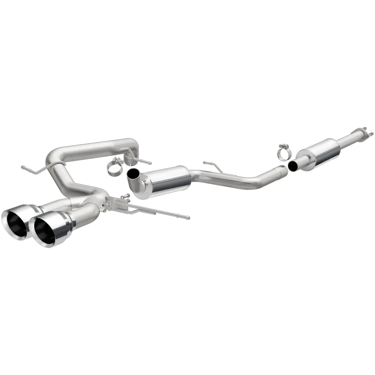 Magnaflow 2013-2018 Ford Focus Street Series Cat-Back Performance Exhaust System 1