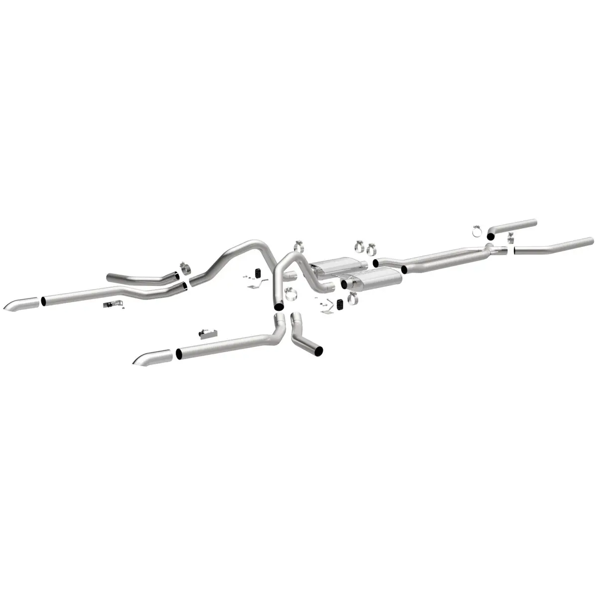 Magnaflow 1965-1969 Chevrolet Impala Street Series Crossmember-Back Performance Exhaust System 1