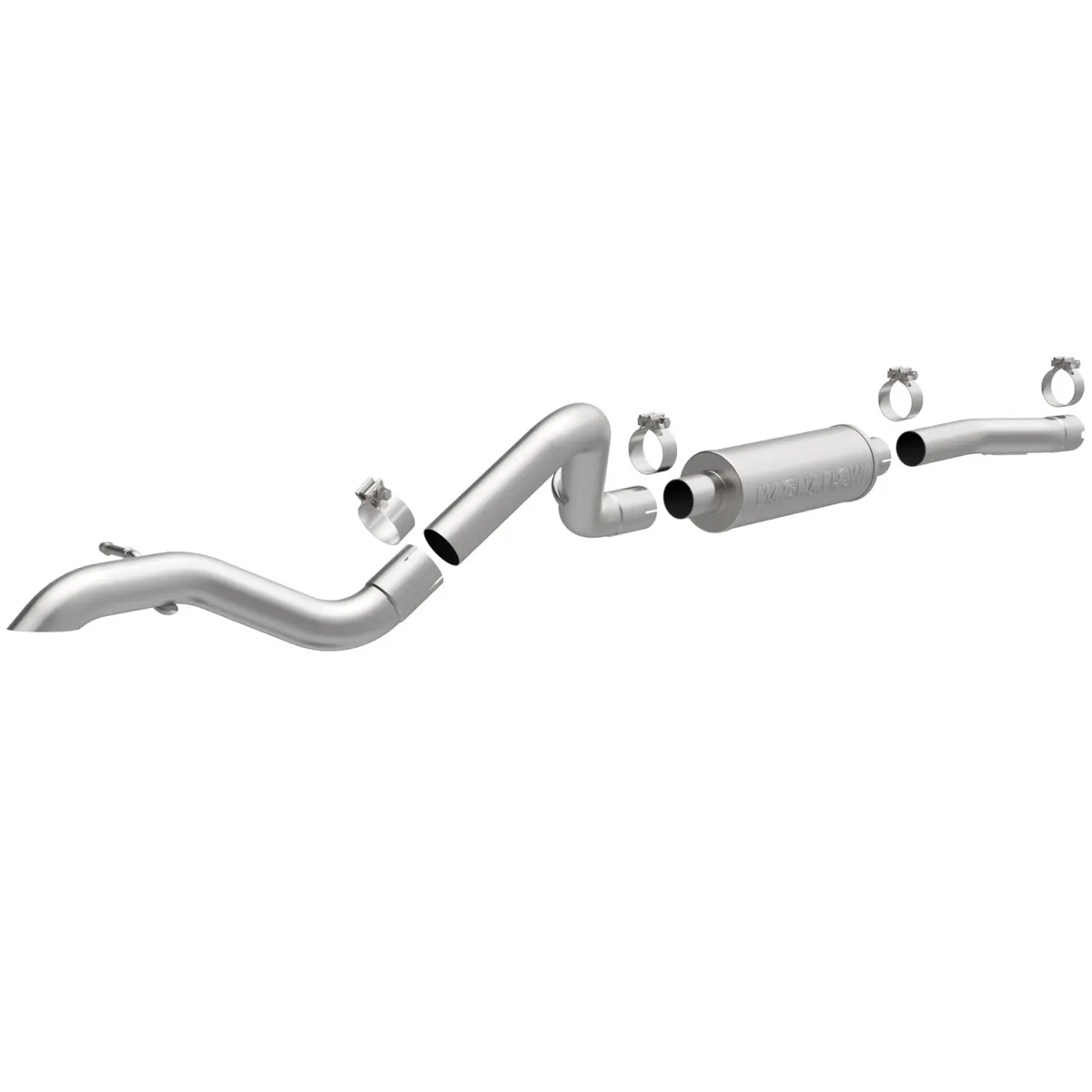 Magnaflow Rock Crawler Series Cat-Back Performance Exhaust System 15236 1
