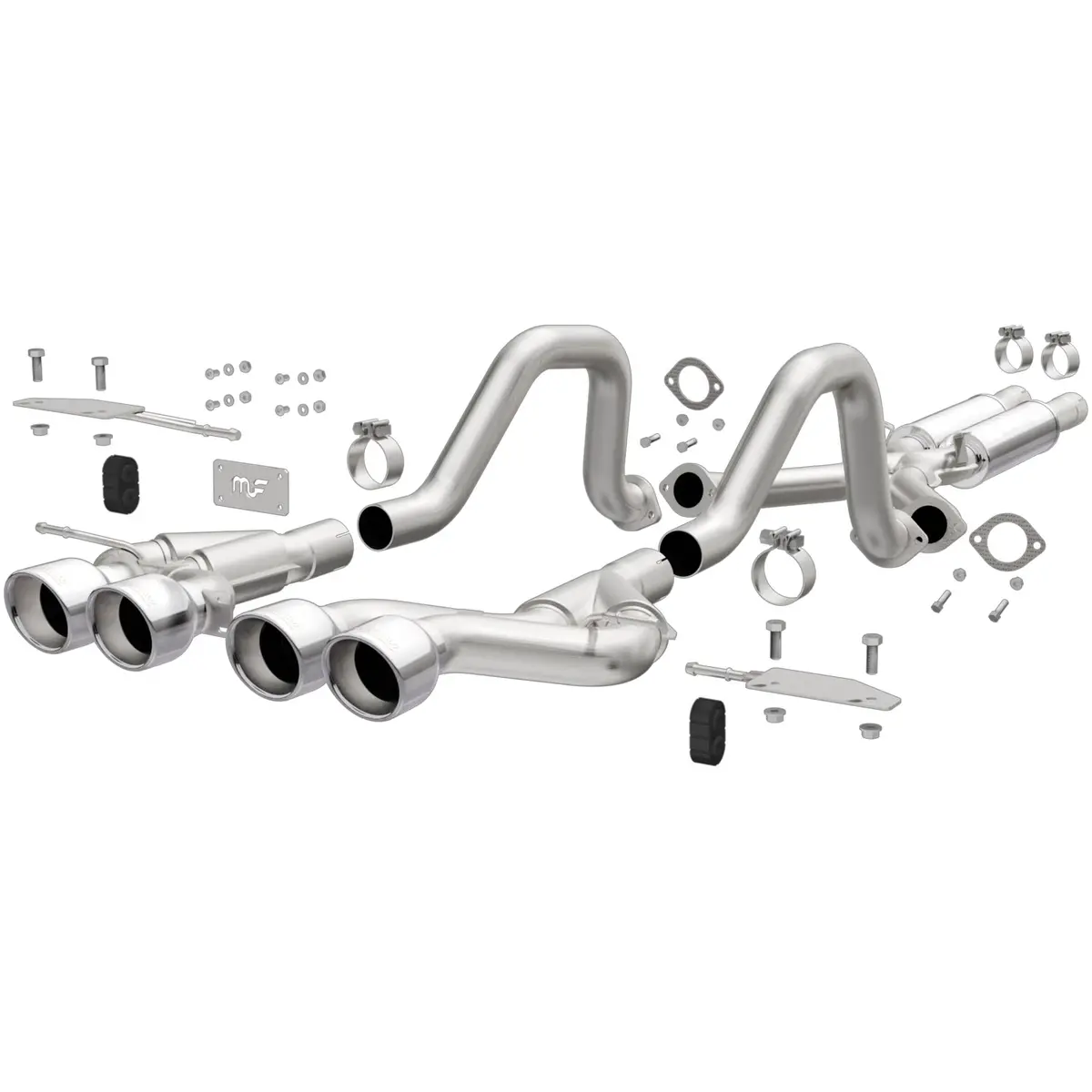 Magnaflow 2000-2004 Chevrolet Corvette Competition Series Cat-Back Performance Exhaust System 1
