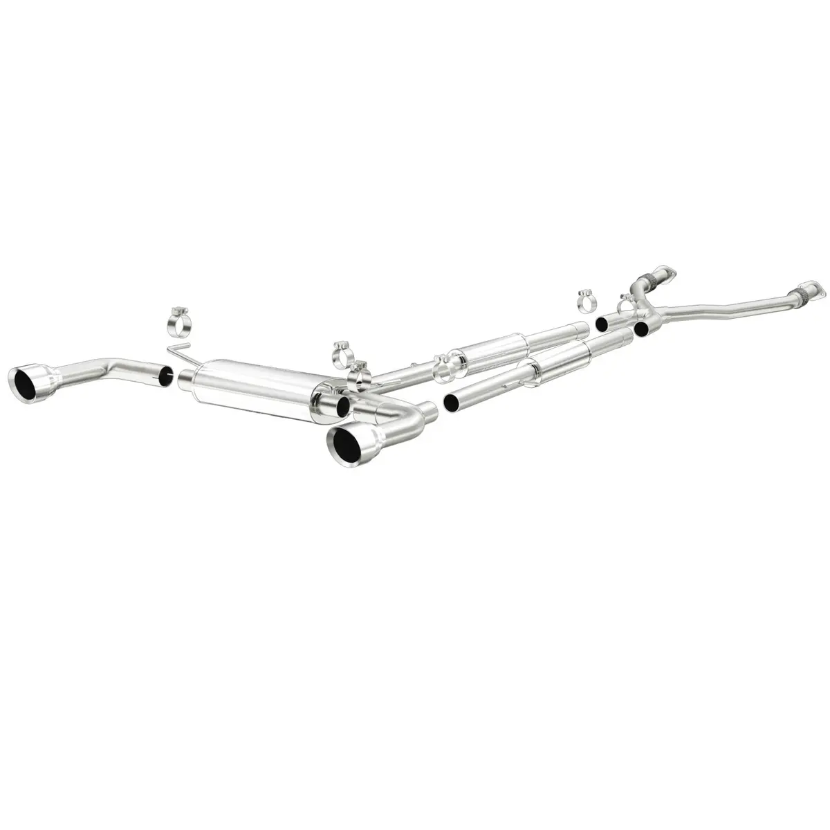 Magnaflow 2014-2024 Infiniti Q50 Street Series Cat-Back Performance Exhaust System 1