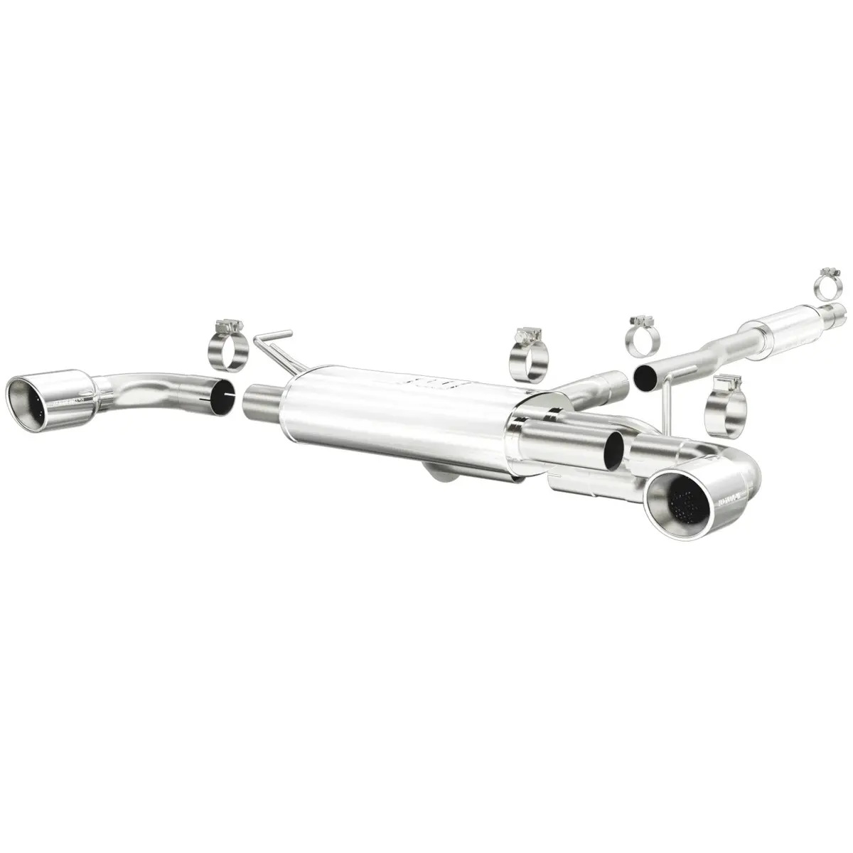 Magnaflow 2014-2023 Jeep Cherokee Street Series Cat-Back Performance Exhaust System 1