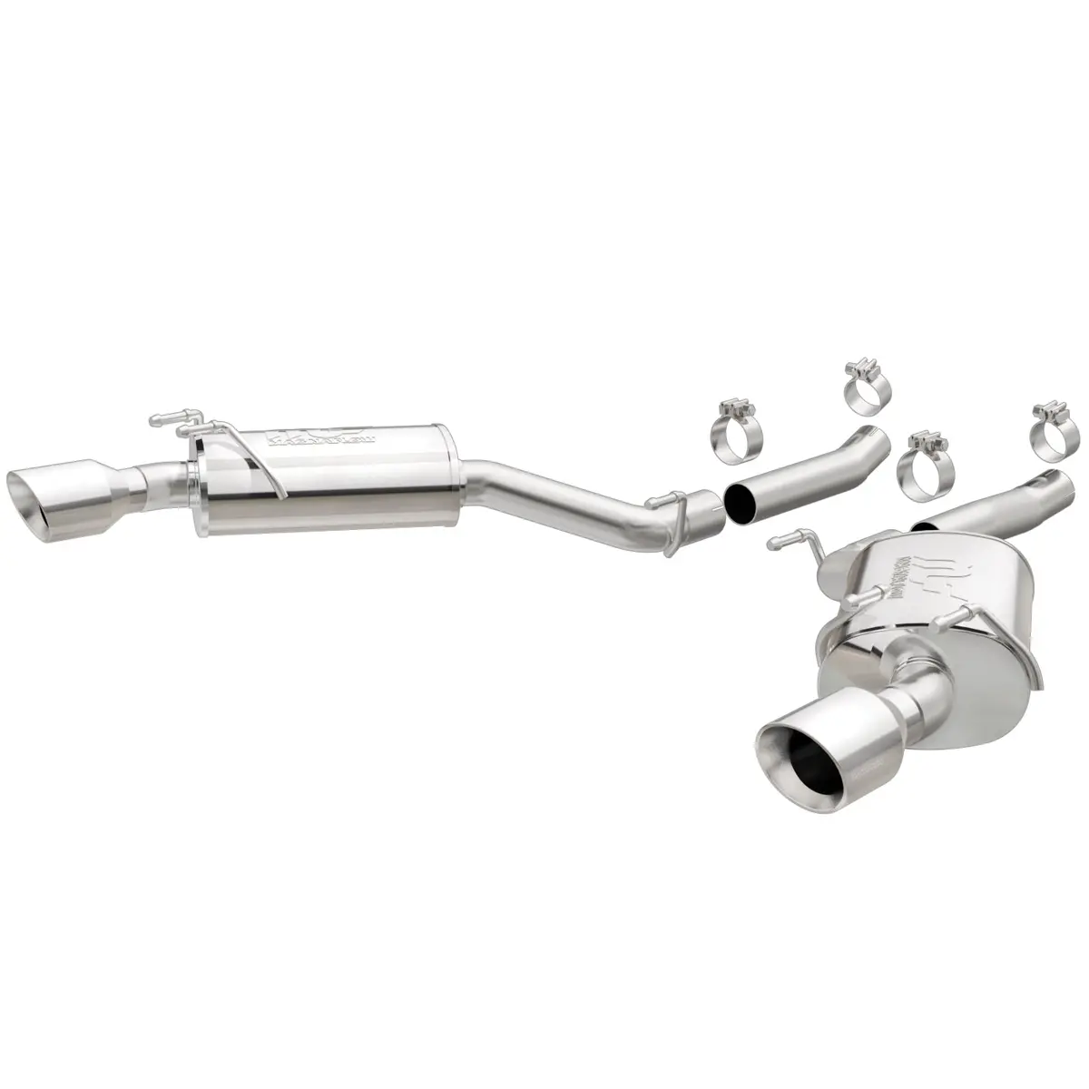 Magnaflow 2010-2015 Chevrolet Camaro Street Series Axle-Back Performance Exhaust System 1