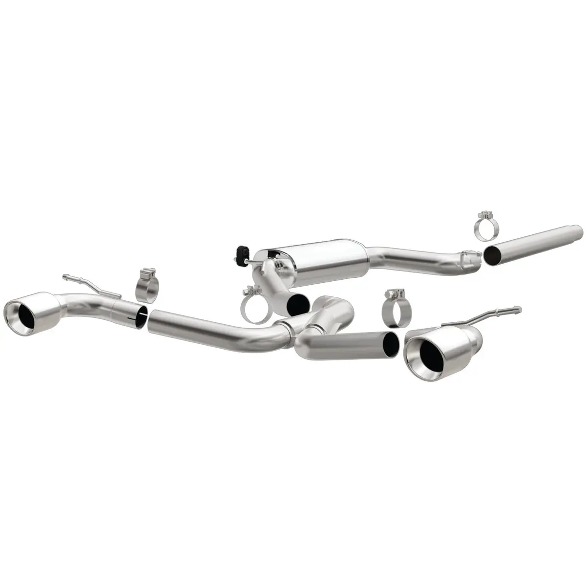 Magnaflow 2015-2017 Volkswagen Gti Touring Series Cat-Back Performance Exhaust System 1