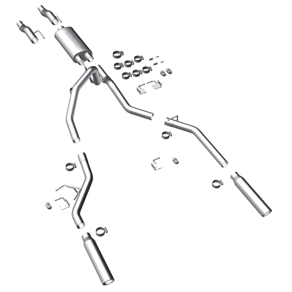 Magnaflow 2011-2014 Ford F-150 Street Series Cat-Back Performance Exhaust System 1