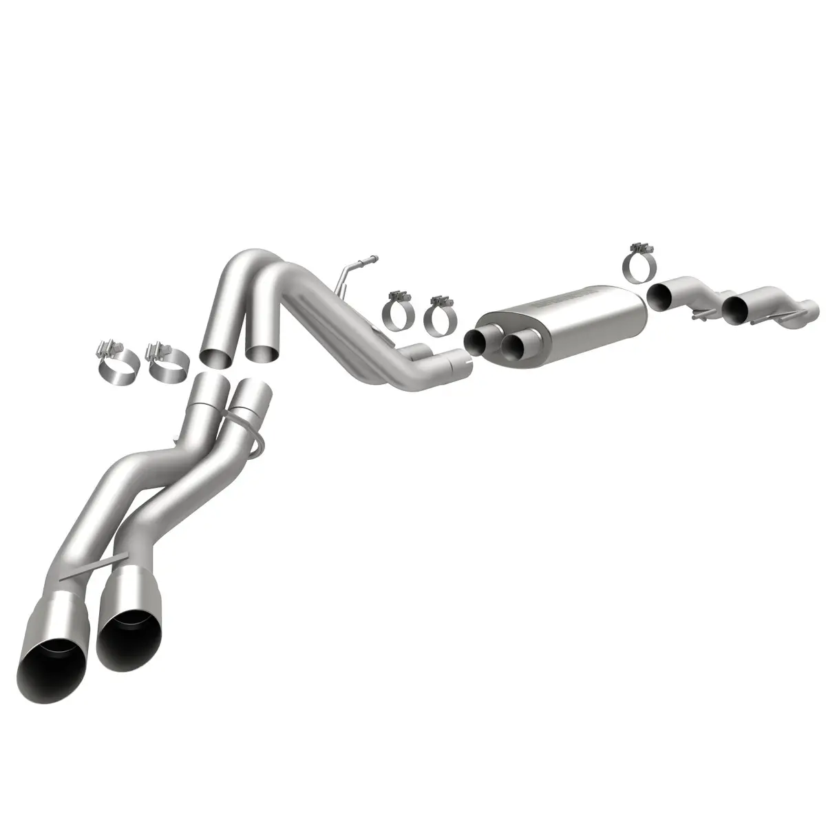 Magnaflow 2011-2014 Ford F-150 Street Series Cat-Back Performance Exhaust System 1