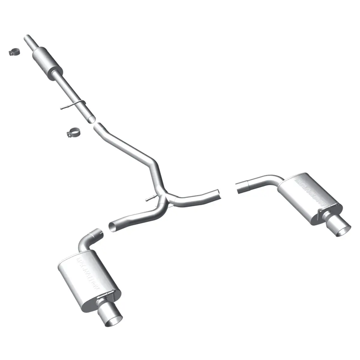 Magnaflow 2011-2015 Ford Explorer Street Series Cat-Back Performance Exhaust System 1