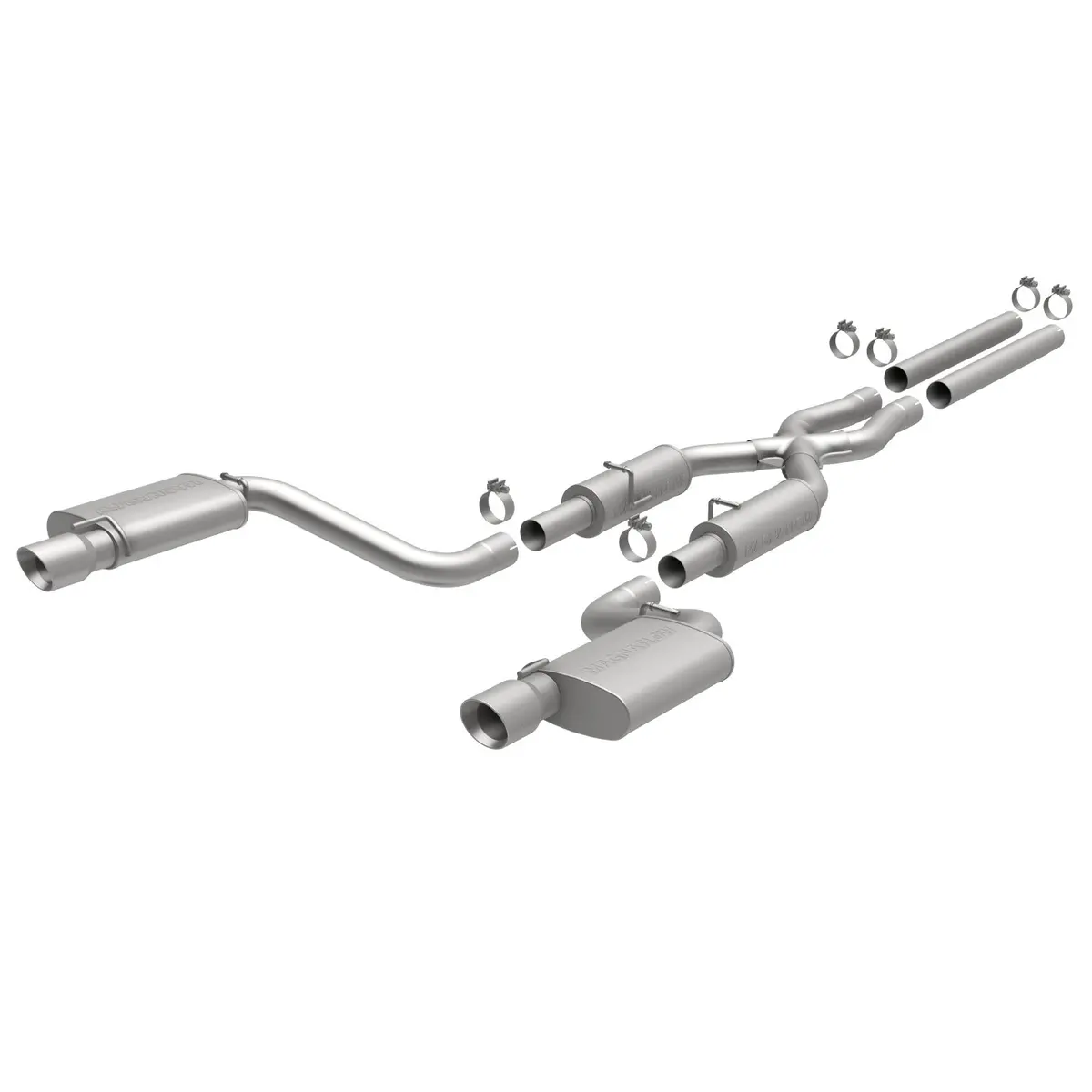 Magnaflow 2012-2014 Dodge Charger Street Series Cat-Back Performance Exhaust System 1
