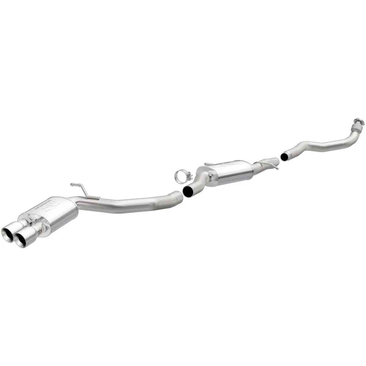 Magnaflow 2009-2016 Audi A4 Quattro Sport Series Cat-Back Performance Exhaust System 1