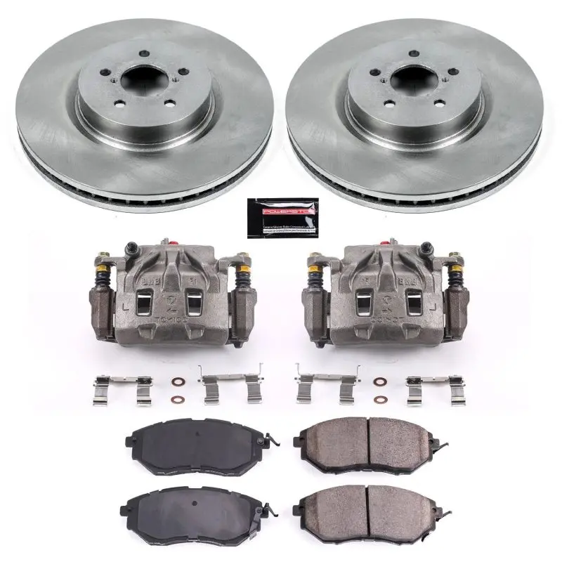 Power Stop 10-14 Subaru Outback Front Autospecialty Kit W/Cals 1