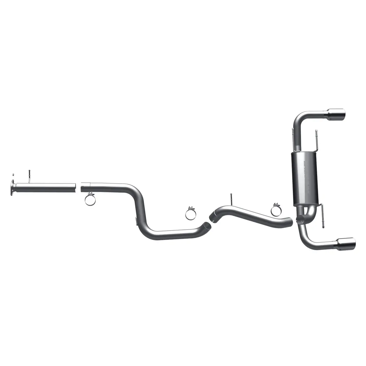 Magnaflow 2010-2013 Mazda 3 Street Series Cat-Back Performance Exhaust System 1