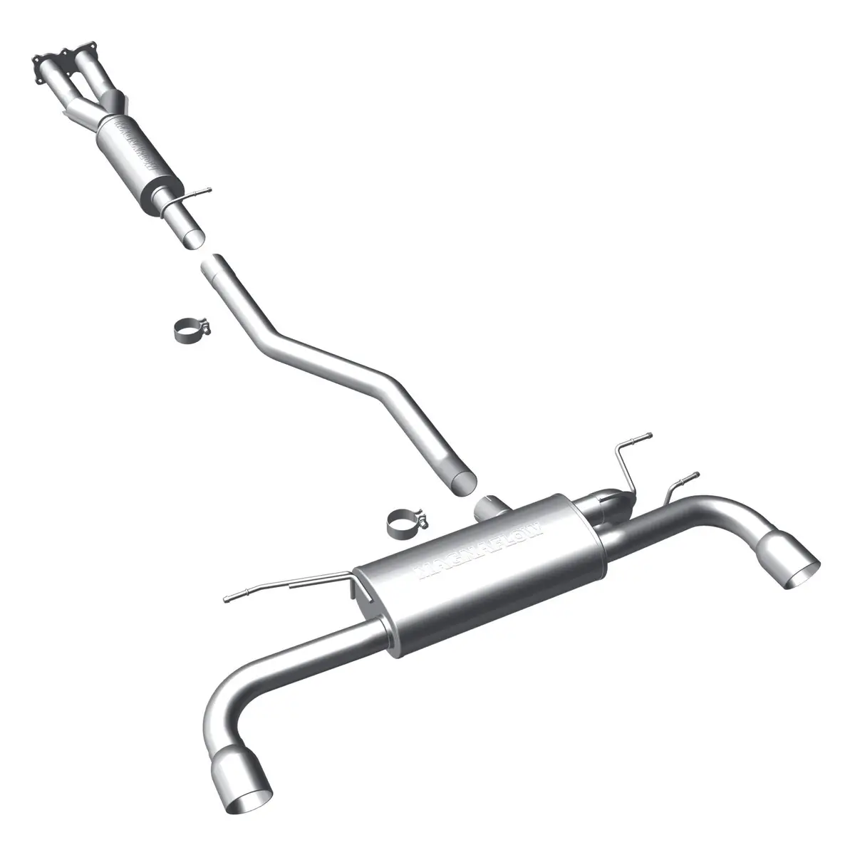 Magnaflow 2008-2012 Land Rover Lr2 Touring Series Cat-Back Performance Exhaust System 1